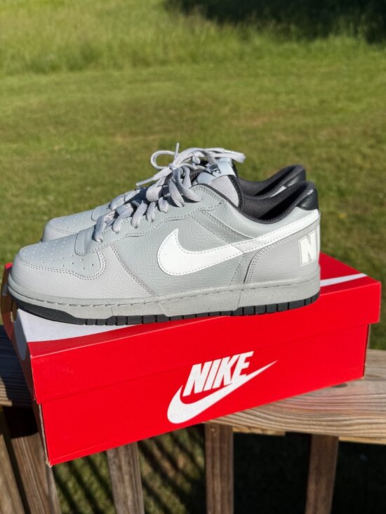 Nike Dunk Low Grey Fog Clean Minimalist Streetwear Sneakers NWT 3456 SZ 9 main image 4